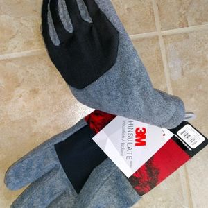 3m Thinsulate Fleece lined l/xl gloves